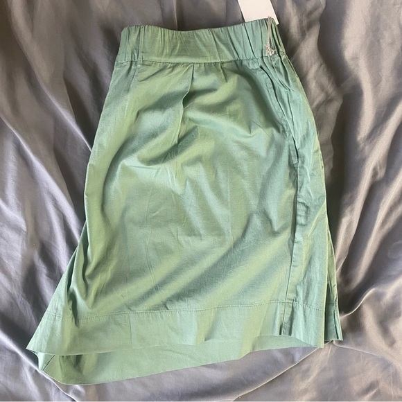 A New Day NWT Olive Green High-Rise‎ Pleat Front Poplin Shorts XXL - Picture 4 of 10